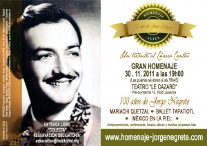  Salle Le Cazard - Pr-du-March 15, 1004 Lausanne, Mercredi 30 novembre 2011