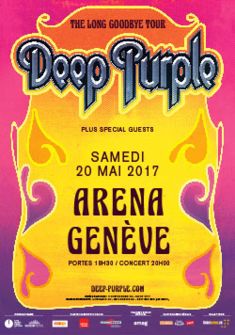 affiche DEEP PURPLE