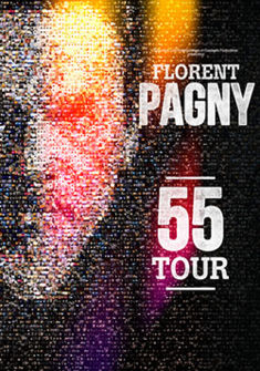affiche Florent PAGNY - 55 Tour