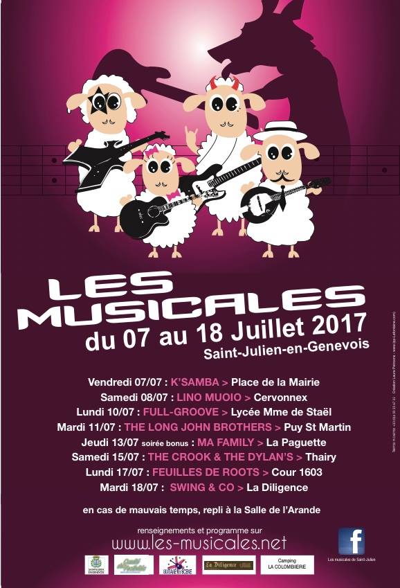  Place de la Mairie - Saint Julien en Genevois, Vendredi 7 juillet 2017