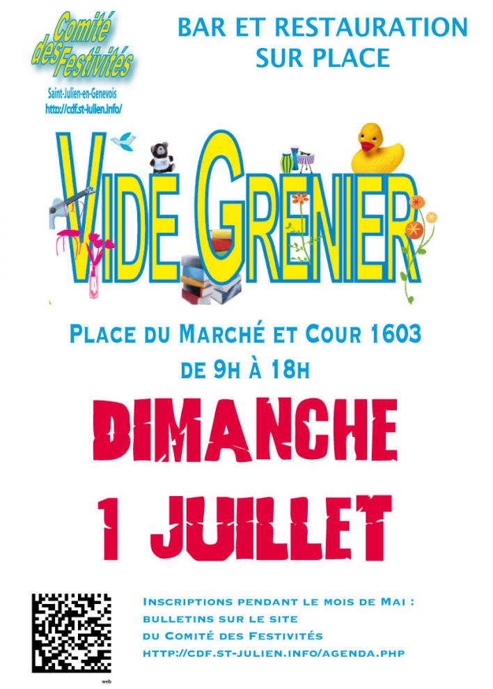  Place du march - Saint Julien en Genevois, Dimanche 1 juillet 2018