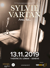 affiche Sylvie VARTAN  Avec Toi  - Hommage  Johnny Hallyday