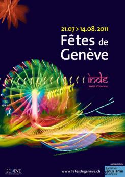 affiche Ftes de Genve 2011
