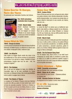 affiche Fte de la Musique St-Julien 2011