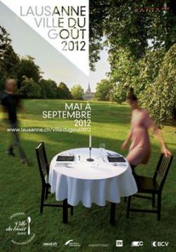 affiche Brunch au parc - Lausanne Ville du Got 2012