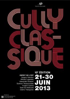 affiche Festival CULLY CLASSIQUE