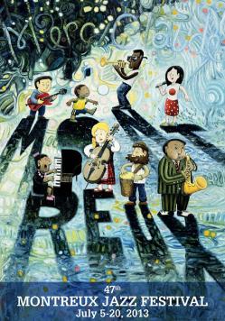affiche 47me MONTREUX JAZZ Festival