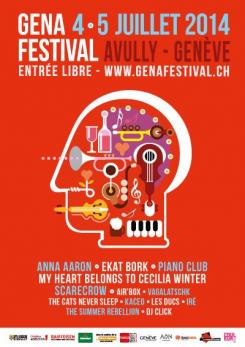 affiche 17me GENA Festival Open Air