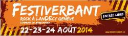 affiche 16me FESTIVERBANT 'festival rock  LanDEcy'