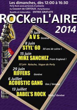 affiche ROCKenL'AIRE: Acoustic Gang