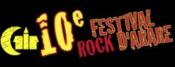 affiche 10me Rock Festival d'Arare