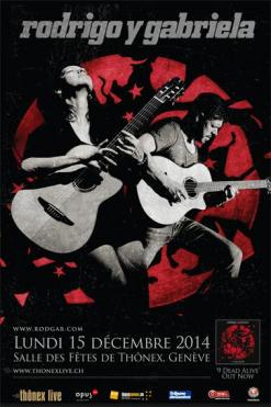 affiche Rodrigo Y Gabriela