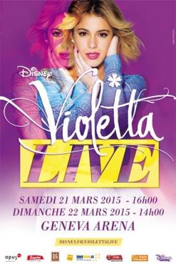 affiche Violetta Live 2015