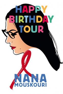 affiche Nana Mouskouri - Happy Birthday Tour