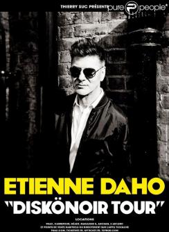 affiche Etienne Daho - Disknoir tour