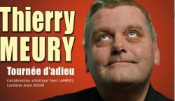 affiche Thierry Meury  'Tourne d'adieu'