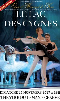 affiche  Le Lac des Cygnes 