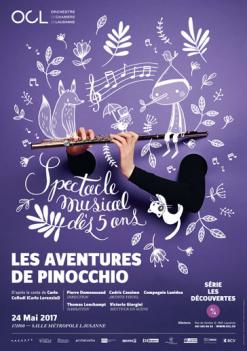 affiche Les Aventures de Pinocchio