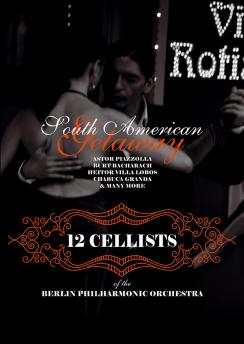 affiche Les  12 violoncellistes de l'Orchestre philharmonique de Berlin