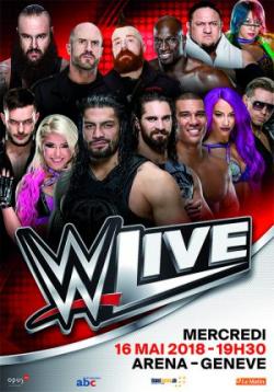 affiche WWE Live