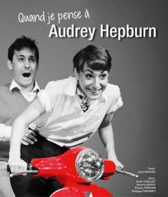 affiche Quand je pense  Audrey Hepburn