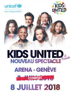 affiche KIDS UNITED & friends