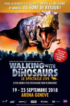 affiche Walking with Dinosaurs