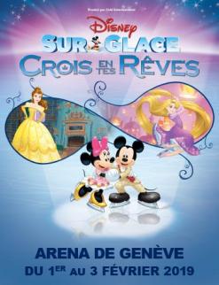 affiche Disney sur Glace prsente 'Crois en tes rves'