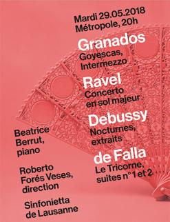 affiche Sinfonietta de Lausanne