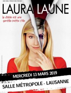 affiche Laura Laune - Le diable est une gentille petite fille