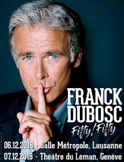 affiche Franck Dubosc - Fifty/Fifty