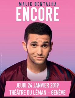 affiche Malik Bentalha  Encore 