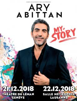 affiche Ary Abittan  My Story 