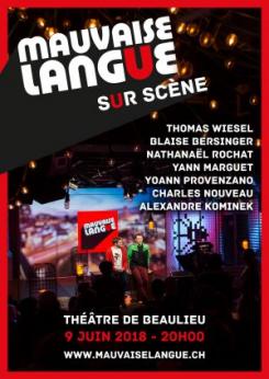 affiche Thomas Wiesel, Blaise Bersinger et invits