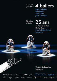 affiche Bjart Ballet Lausanne