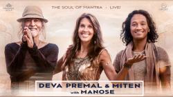 affiche Deva Premal & Miten avec Manose