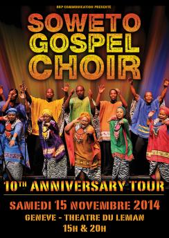 affiche Soweto Gospel Choir