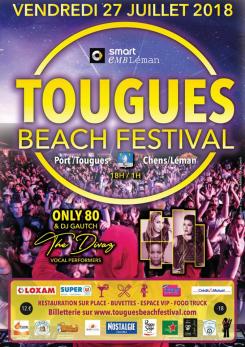 affiche Tougues Beach Festival