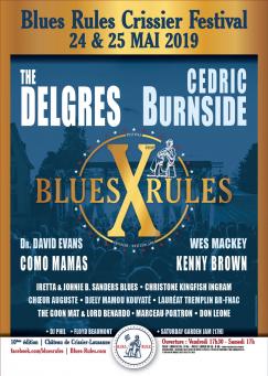 affiche Blues Rules Crissier Festival 2019