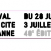 affiche 40me Festival de la Cit