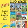 affiche Le Feuflizhe, Festival de Musique des Alpes 
