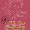 affiche Festival de musique classique Septembre Musical Montreux-Vevey