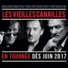 affiche  les Vieilles Canailles : Johnny Hallyday, Eddy Mitchell et Jacques Dutronc