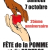 affiche Fte de la Pomme et du Partage