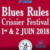 affiche Blues Rules Crissier Festival 2018