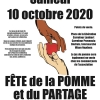 affiche Fte de la Pomme et du Partage