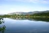 Lac d'Ogny, vue vers le Salve