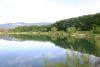 Lac d'Ogny, vue vers le Salve