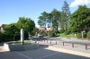 Fontaine devant la Mairie, rue Villa Mary