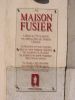 Plaque, Maison Fusier